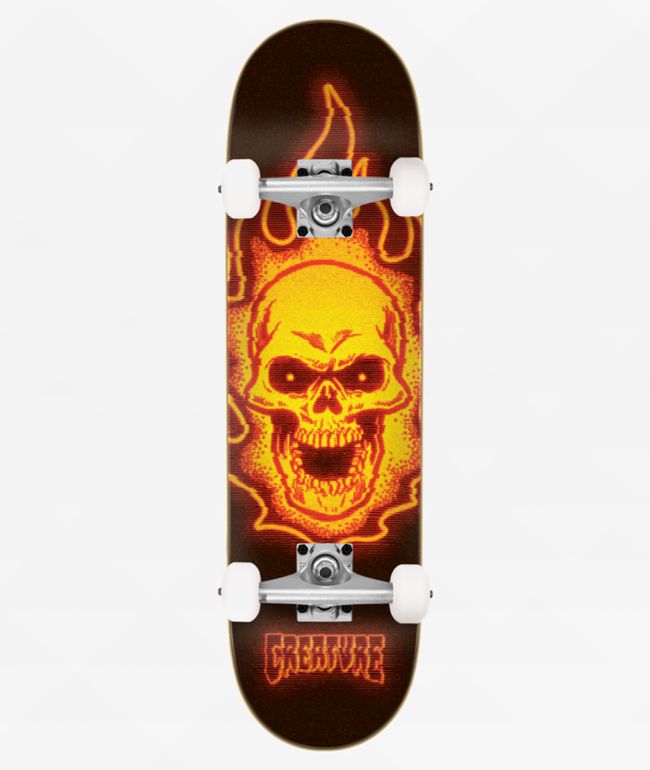 Creature XL Bonehead Glitch 8.5" Skateboard Complete - Creature