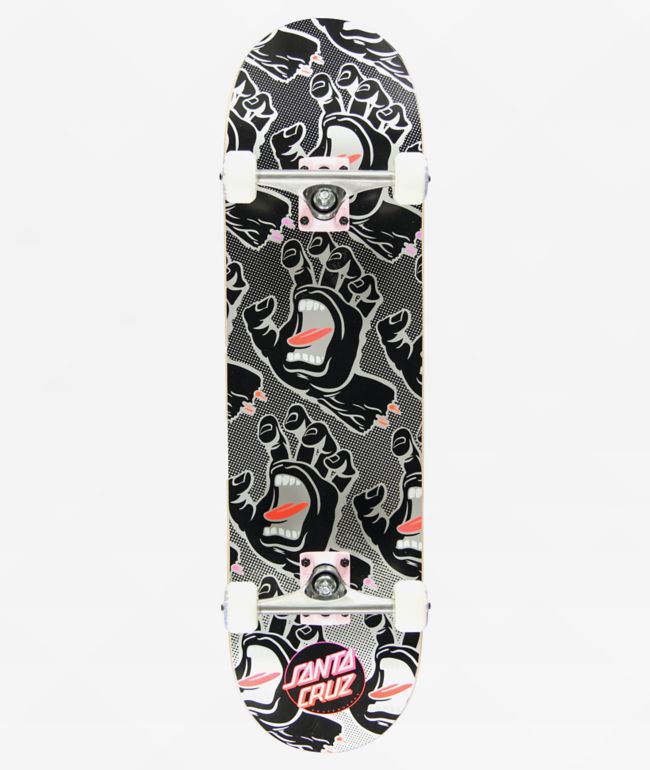Santa Cruz XL Gradient Hands 8.5" Skateboard Complete - Santa Cruz Skate