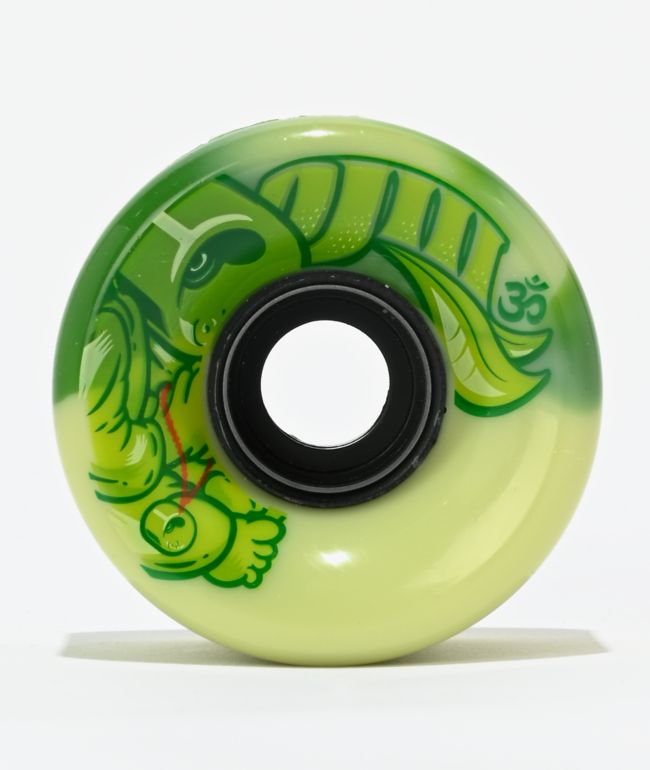 OJ Super Juice Cru-Zen 60mm 78a Emerald Swirl Cruiser Skateboard Wheels - OJ Wheels