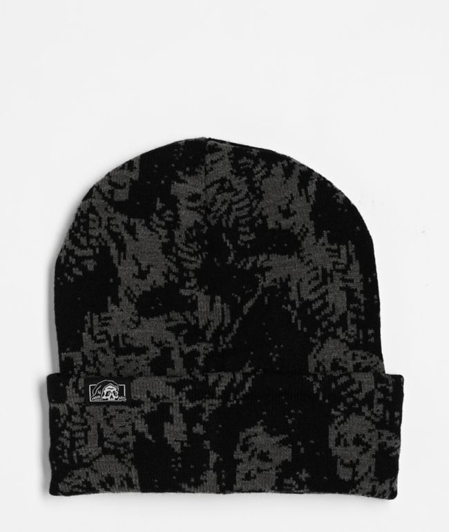 Lurking Class by Sketchy Tank Black Web Beanie