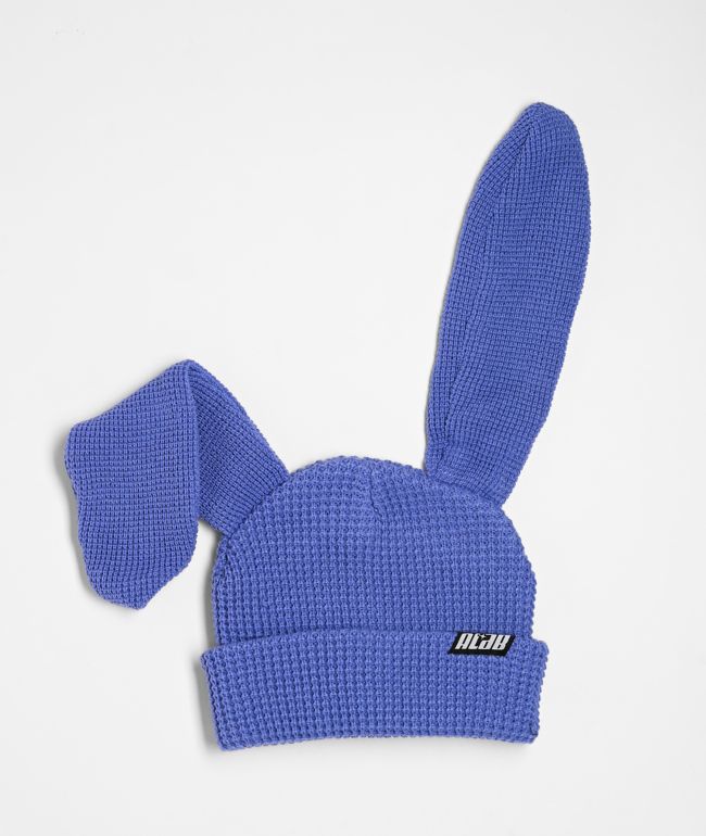 【希少】　FR2 月桃　Bunny Ears Beanie ニット帽　ブラック Amazon.co.jp: タグ付FR2月桃 ビーニー ウサギ耳 黒 FR2沖縄 ニット帽