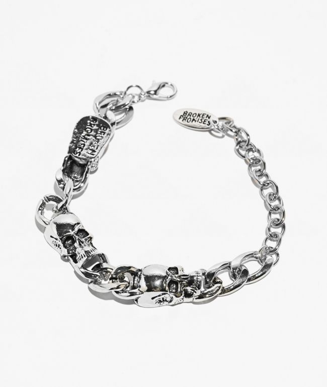 Broken Promises Infatuated Silver Bracelet - Broken Promises