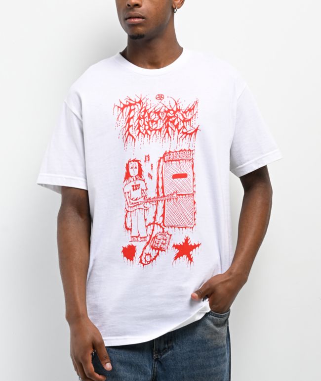 There Loud White T-Shirt - THERE Skateboards
