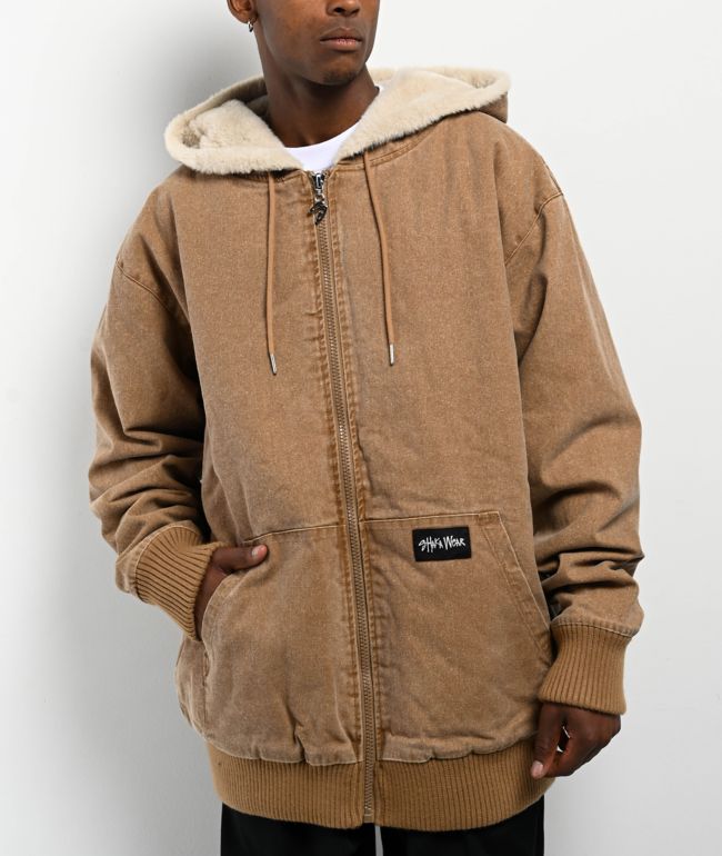 ジャケット HUECLOSET Damage Checked Hoodie Jacket 25KERO231 Meijer Recalls Children's Hooded Jackets Due to Choking