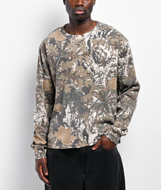ITA Flux Camo Thermal Long Sleeve T-Shirt - ITA