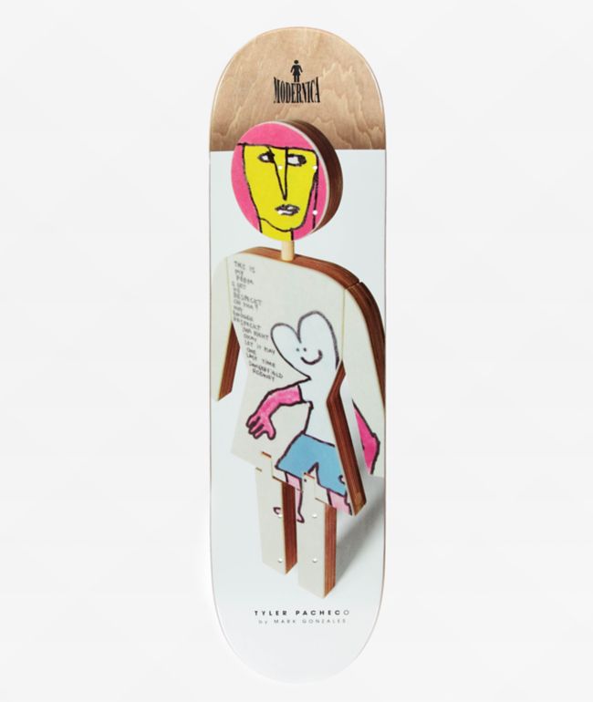 Girl Pacheco Modernica 8.375" Skateboard Deck - Girl