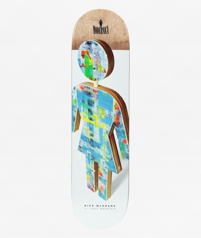 Girl McCrank Modernica 8.125" Skateboard Deck