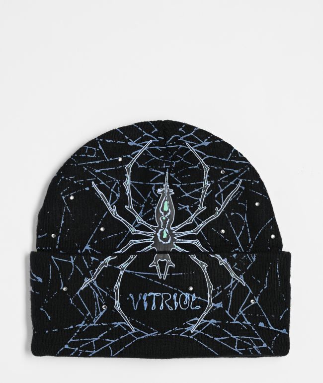 Empyre Chrome Heart Pink Beanie