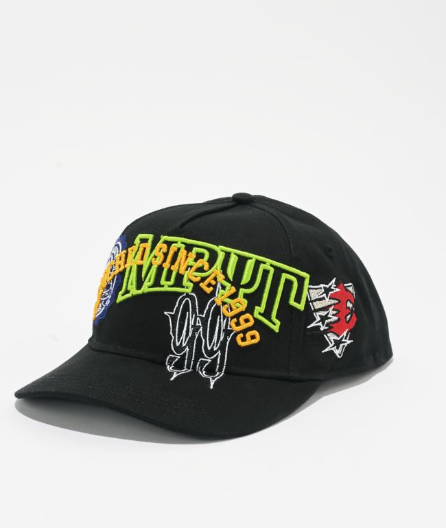 Empyre Benched Black Snapback Hat - Empyre