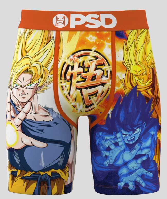 PSD x Dragon Ball Z Super Saiyan Goku Boxer Briefs - PSD Underwear