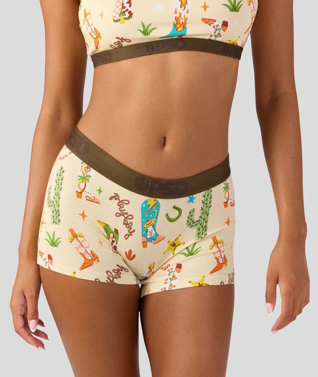 PSD x Playboy Booted Modal Boyshort Underwear - PSD Underwear