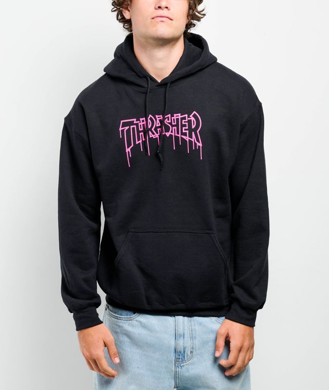 Thrasher x Anti-Hero Eaglegram Black Hoodie | Zumiez