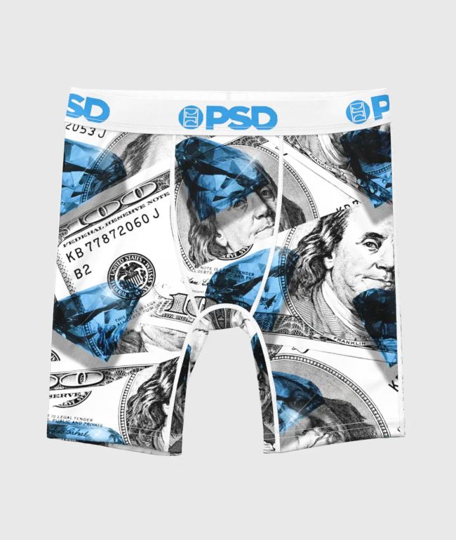 PSD Kids Blue Cash Boxer Briefs - PSD Underwear