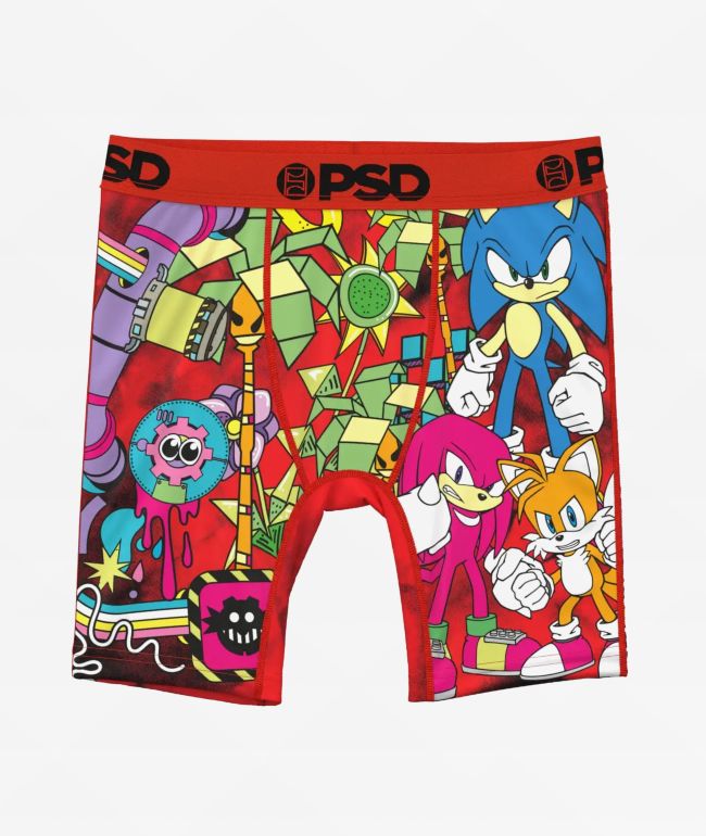 PSD x Sonic The Hedgehog Kids Pop Boxer Briefs - PSD Underwear