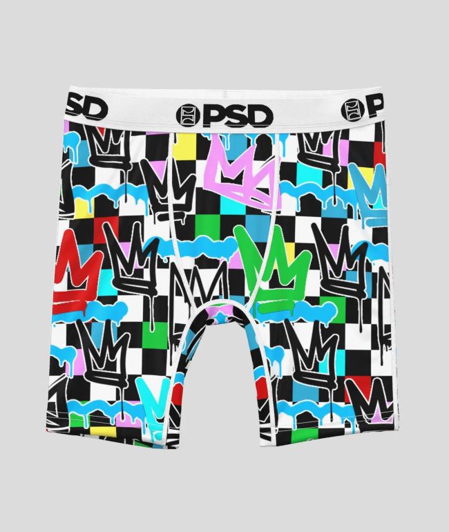 PSD Kids King Check Boxer Briefs - PSD Underwear