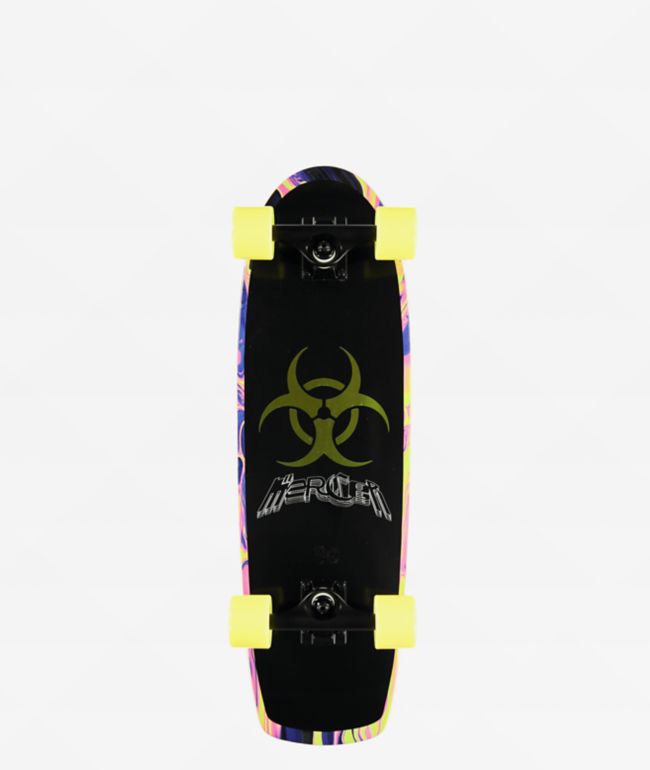 Mercer Bioslime 27.5" Cruiser Skateboard Complete - Mercer