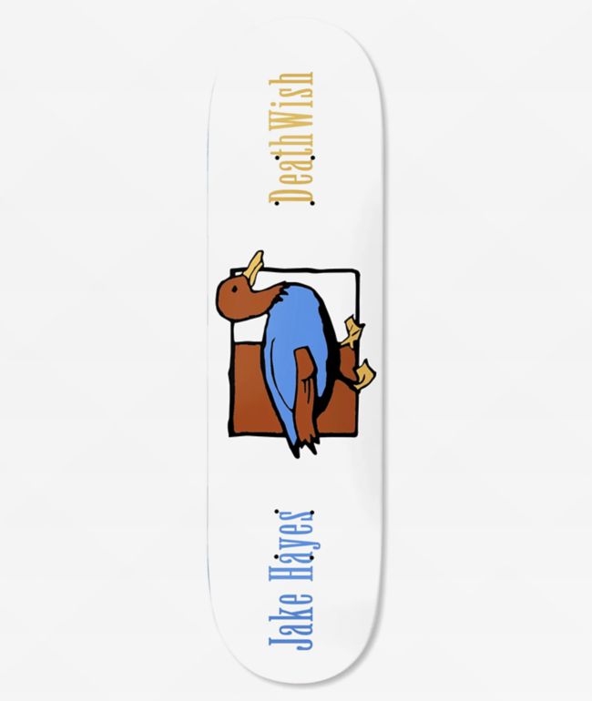 Deathwish Hayes Lucky Duck 8.25" Skateboard Deck - Deathwish