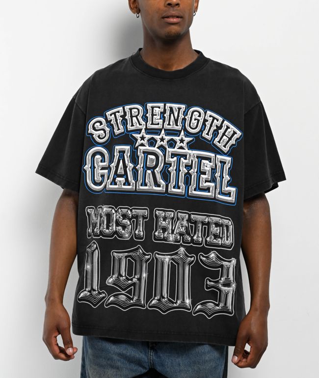 Strength Cartel Most Hated Black T-Shirt - Strength Cartel