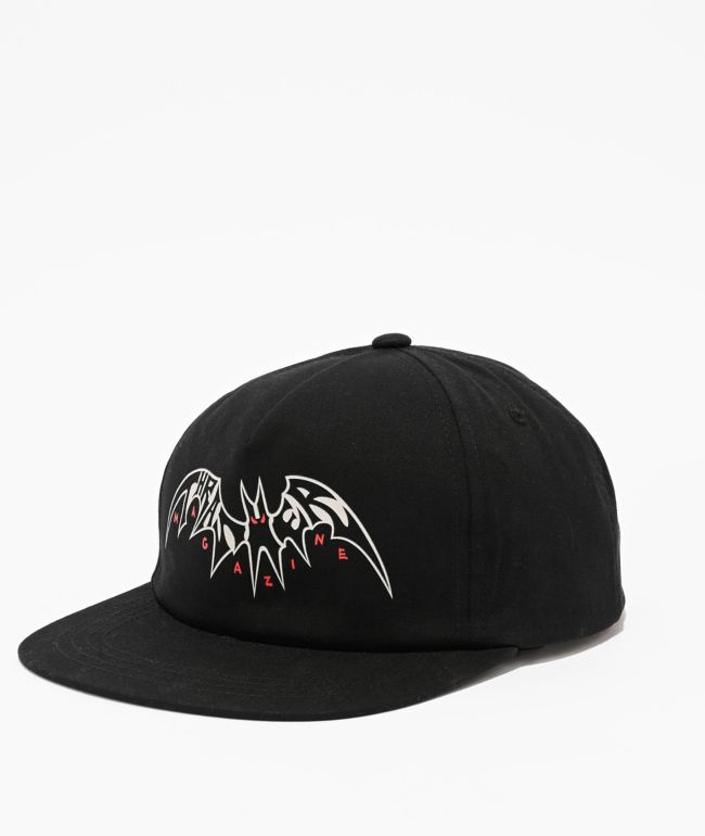 Thrasher Checkered Oval Navy Snapback Hat