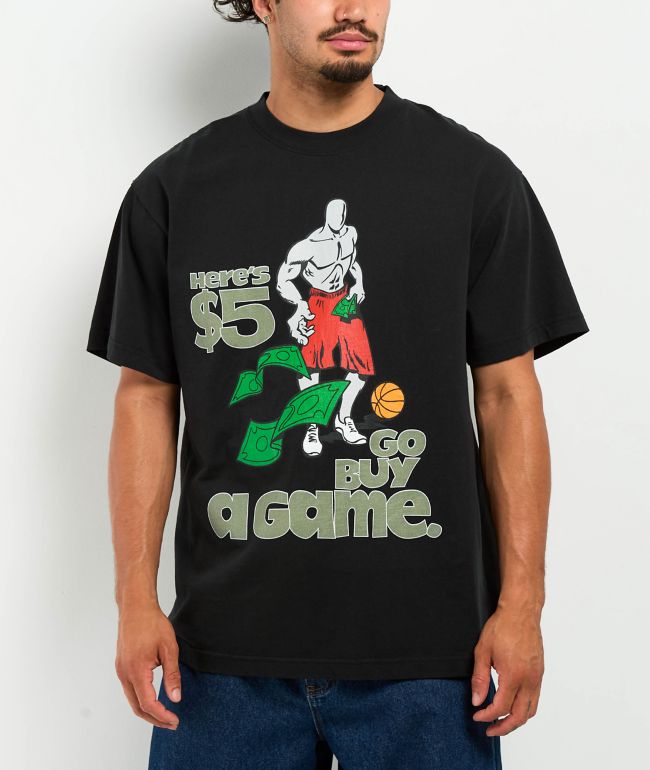 AND1 Trash Talk Buy Game Black T-Shirt - AND1