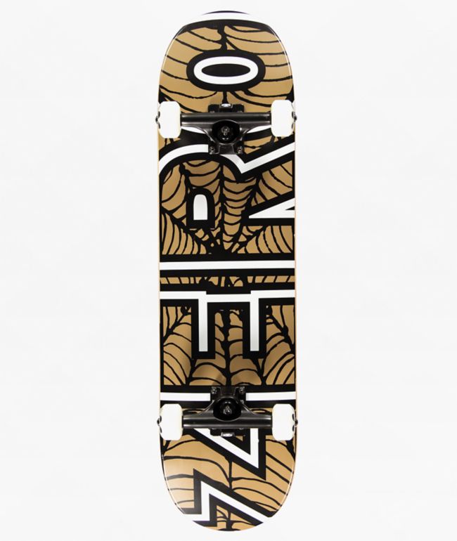 Zero Spider Web Bold 8.25" Skateboard Complete - Zero
