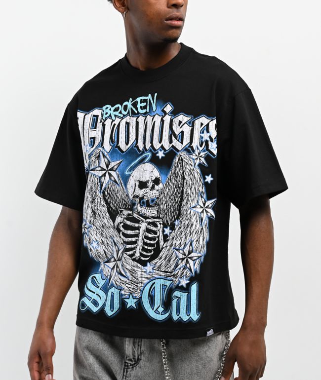 Broken Promises So Cal Black T-Shirt - Broken Promises