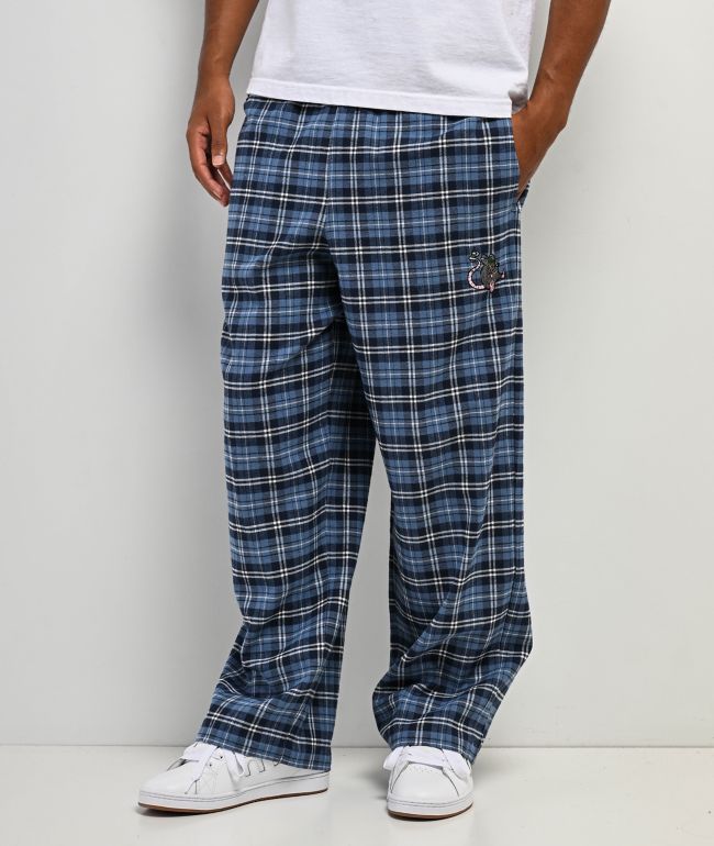 Empyre Rats Blue Plaid Lounge Pants - Empyre