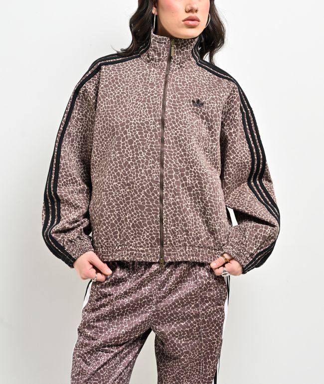 adidas Firebird Giraffe Print Jacket - adidas