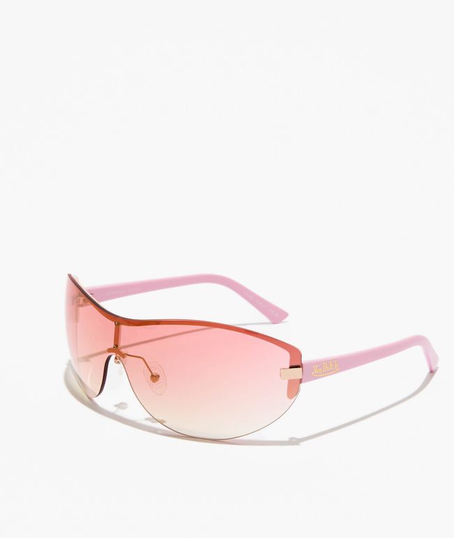 AIRE x Von Dutch Bombshell Gold & Pink Crush Sunglasses - Von Dutch