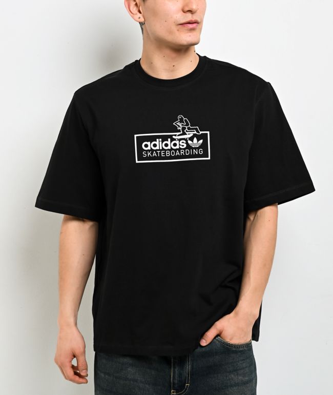 adidas Gonz Logo Black T-Shirt - adidas