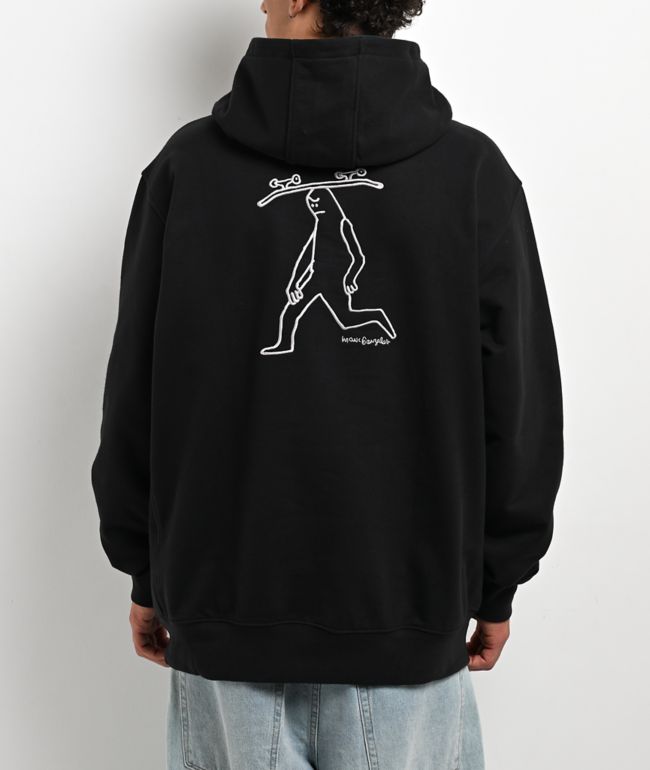 adidas Originals x Mark Gonzales Skate Head Black Hoodie - adidas