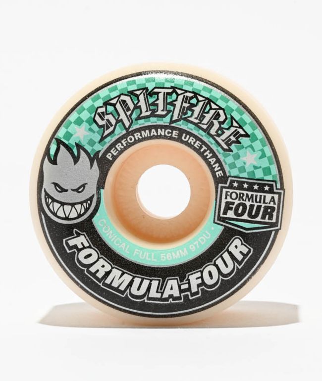 SPITFIRE FORMULA FOUR 53mm（99DU） Spitfire Formula Four Radial 99DU Skateboard Wheels Natural