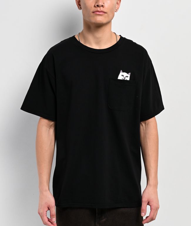 RIPNDIP Incepted Black Pocket T-Shirt - RIPNDIP
