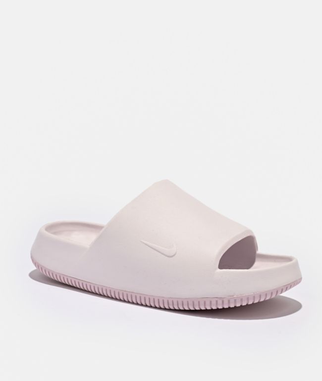 Nike Calm 2.0 Pearl Pink Slide Sandals - Nike