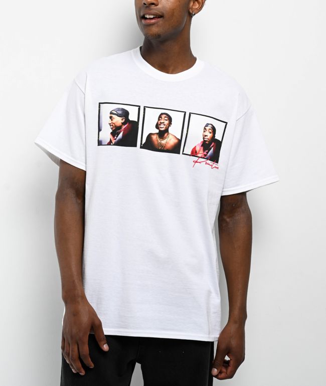 Primitive x Tupac Icon Brown T-Shirt | Zumiez