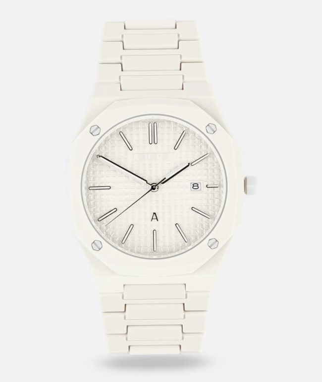 Casio MTP130PSC-7AVVT Silver & Shell Analog Watch