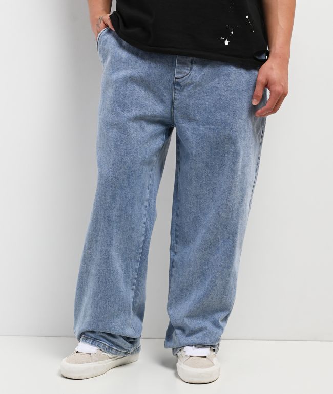 KREW Original K-Loose Slacker Vintage Blue Jeans - KREW