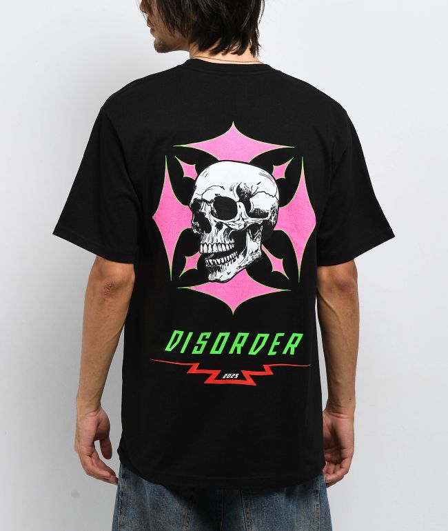 Disorder Chopper Black T-Shirt - Disorder Skateboards