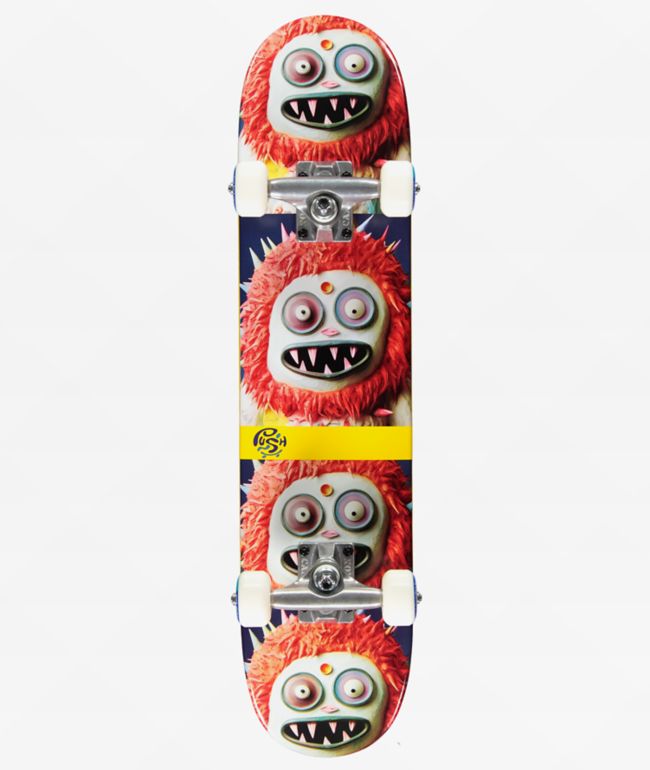 Push x MLSL Kids Frosty 6.5" Soft Top Skateboard Complete - Push Skateboarding for a Cause