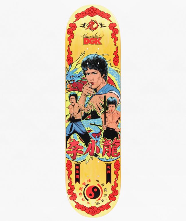 DGK x Bruce Lee Fury 8.1" Skateboard Deck  - DGK