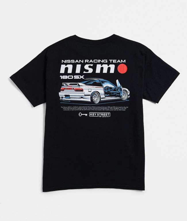 Key Street x NISMO 180SX Black T-Shirt | Zumiez