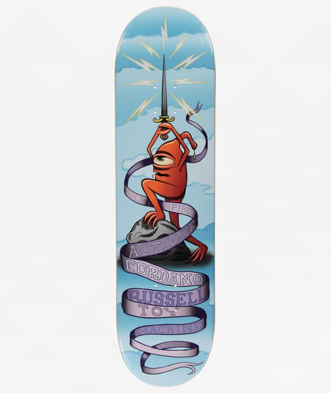 Toy Machine Cordano Activate 8.25" Skateboard Deck - Toy Machine