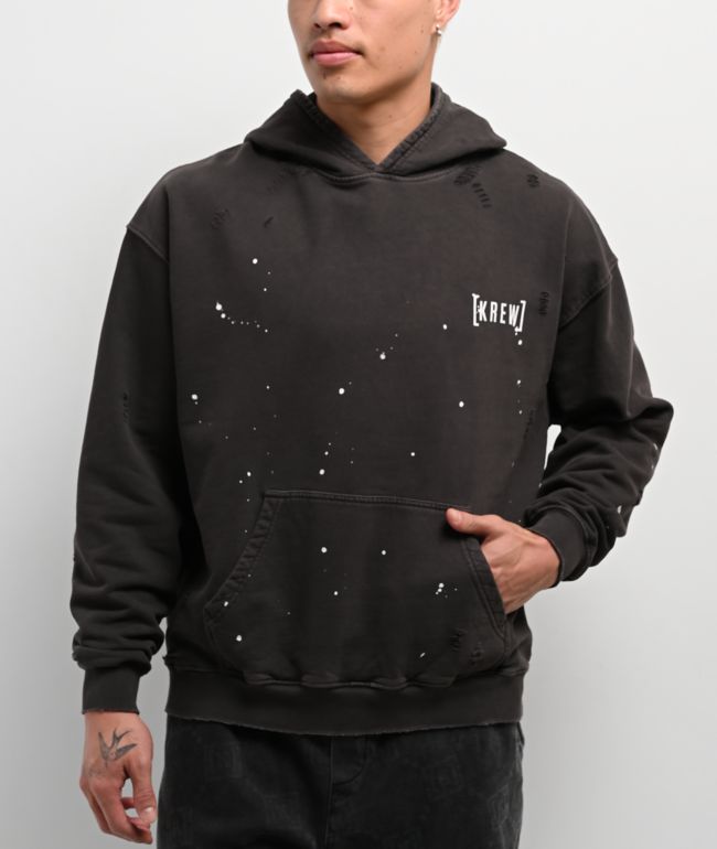 KREW Ripper Faded Grey Hoodie - KREW