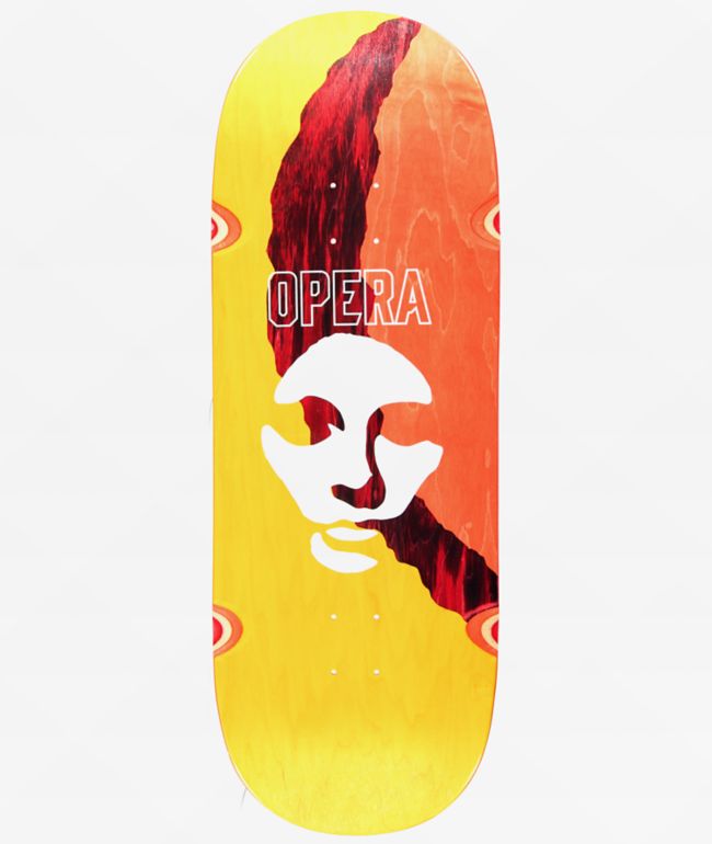 Opera Triple Torn Big Mask 11" Skateboard Deck - Opera Skateboards