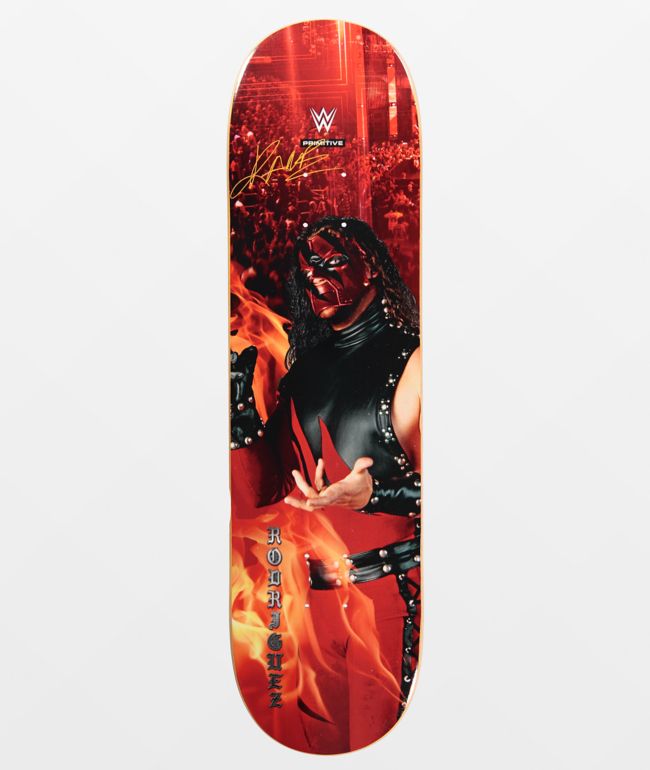 Primitive x WWE Rodriguez Kane 8.25" Skateboard Deck - Primitive