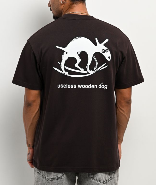 Polar Useless Wooden Dog Brown T-Shirt - Polar Skate