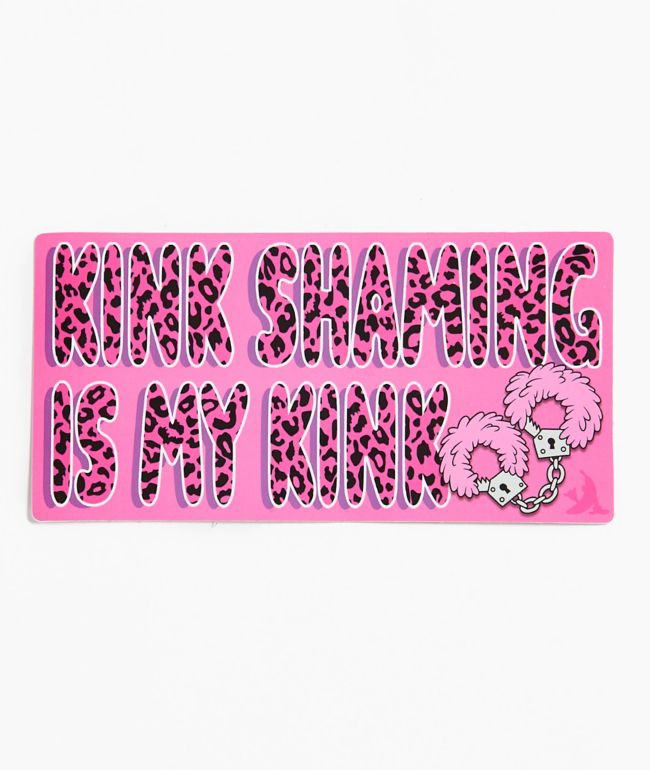 Petty Snacks Kink Shaming Sticker - Petty Snacks