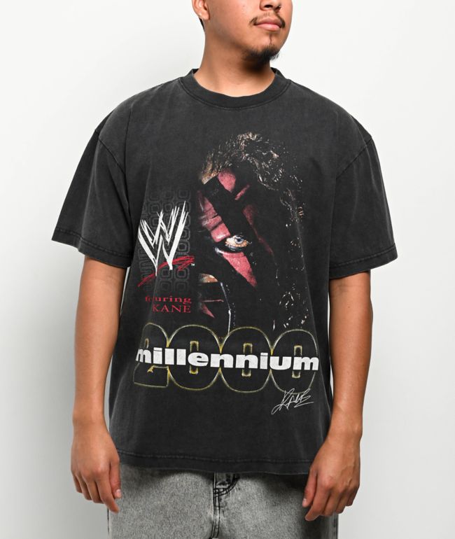 WWE Mankind Have A Nice Day Black Wash T-Shirt