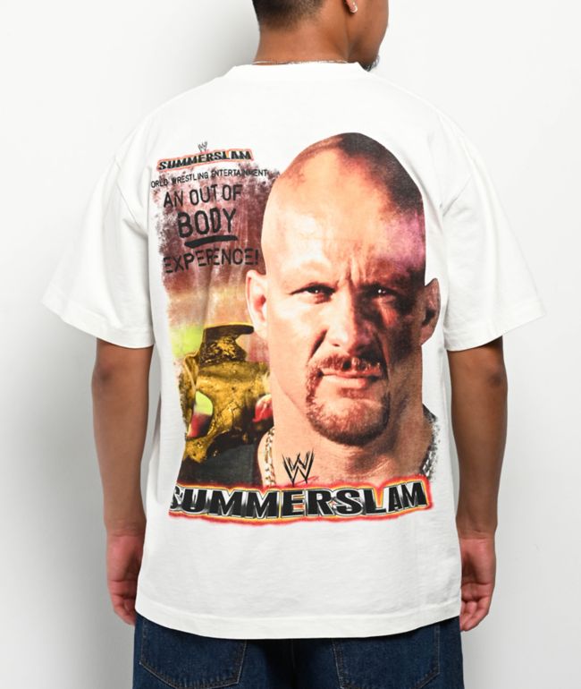 WWE Stone Cold SummerSlam White T-Shirt