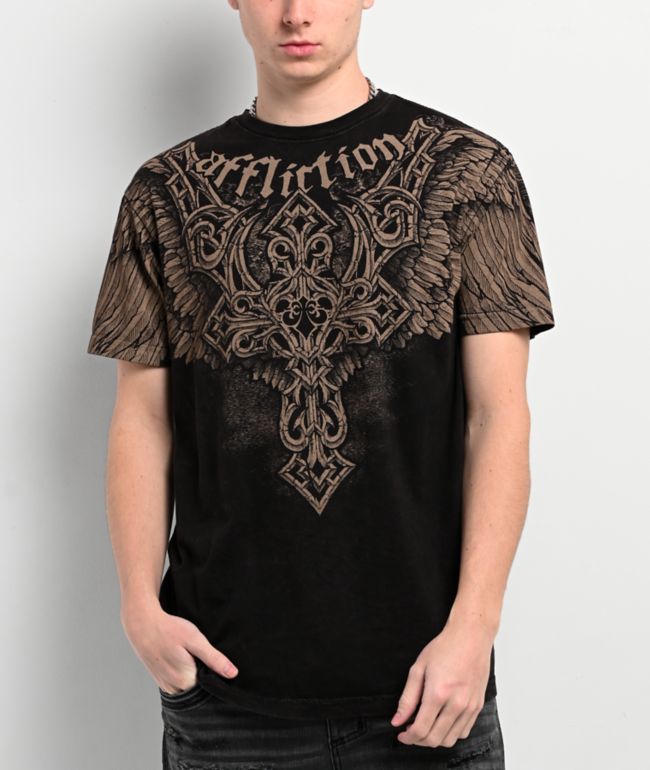 Affliction Kingdom White T-Shirt